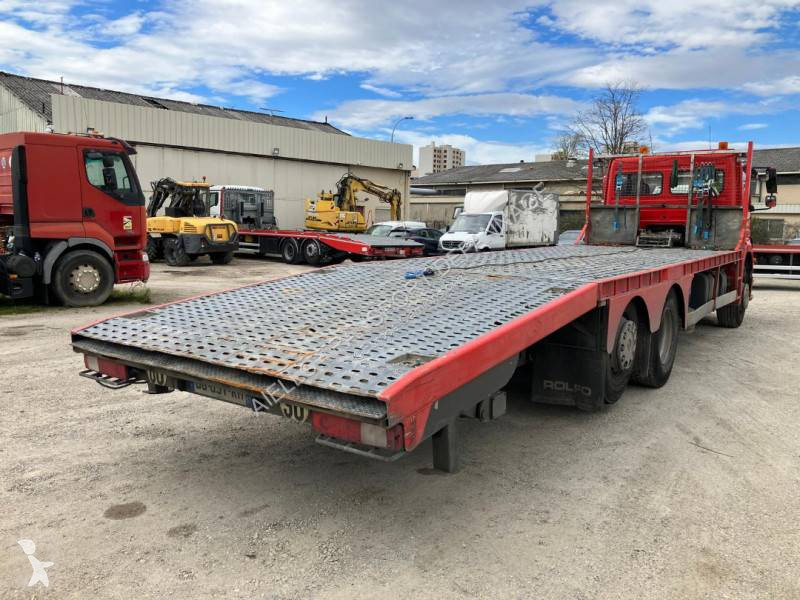 Camion Mercedes porte engins Axor 6x2 Gazoil Euro occasion n