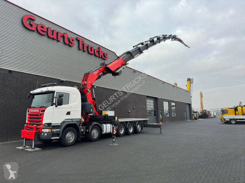 Camion Scania R520 V8 10X4 TRIDEM +...