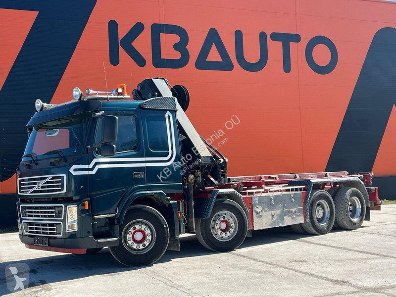 Camion Volvo 480 8x2 HIAB 288 EP-5 HIPRO / WIRE...