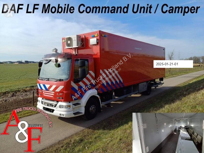 Camión DAF Mobile Command Unit / Camper