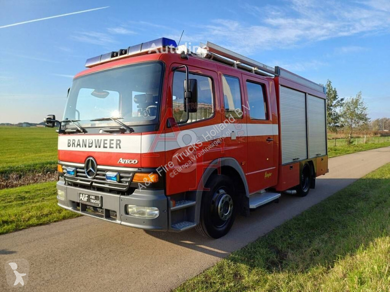 Camion Mercedes 1225 Ziegler Brandweer,...