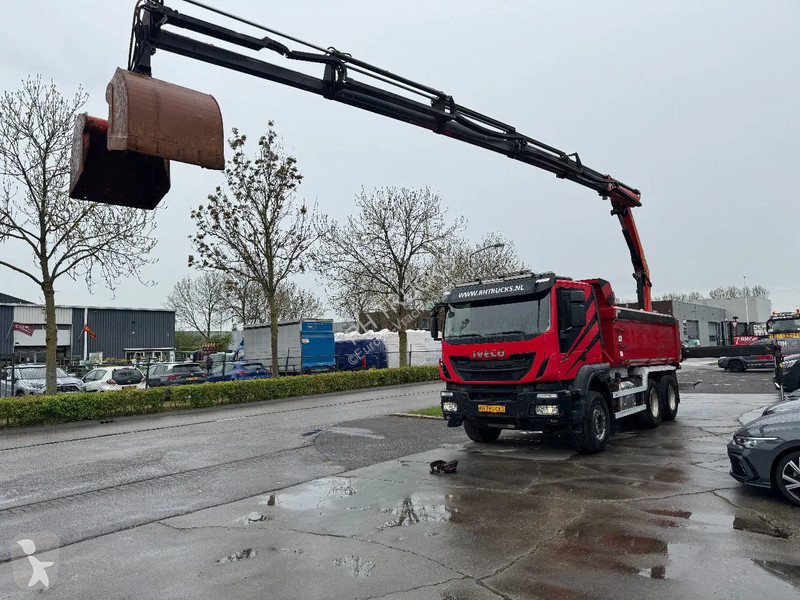 Kamion Iveco 500 6X4 EURO 6 KIPPER + PALFINGER...