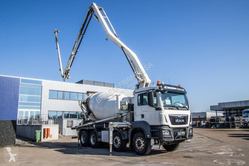 Camion MAN 35.400+PUMI+BOOMIXZ424