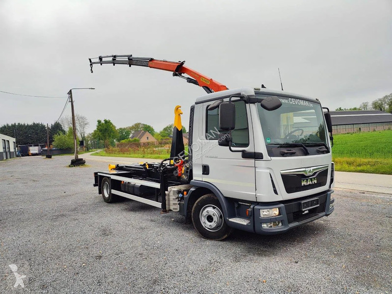 Camion MAN 12.250 City-Abroller Container +...