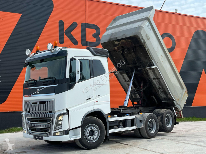 Vrachtwagen Volvo 750 6x4 RETARDER / TANDEM...