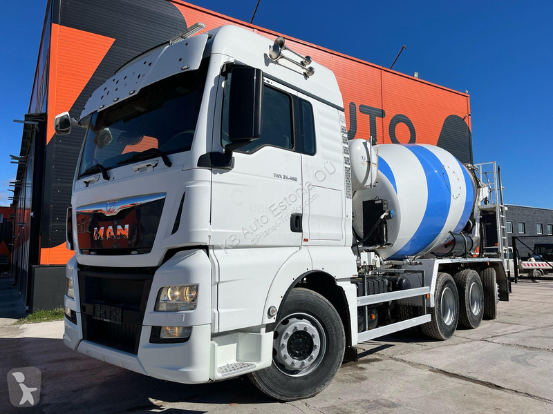 Lastbil MAN 35.480 8x4*4 INTERMIX IMI 10 m3