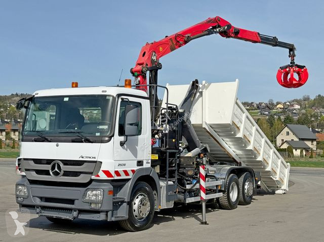 Camion Mercedes ACTROS 2536 * Abrollkipper +...