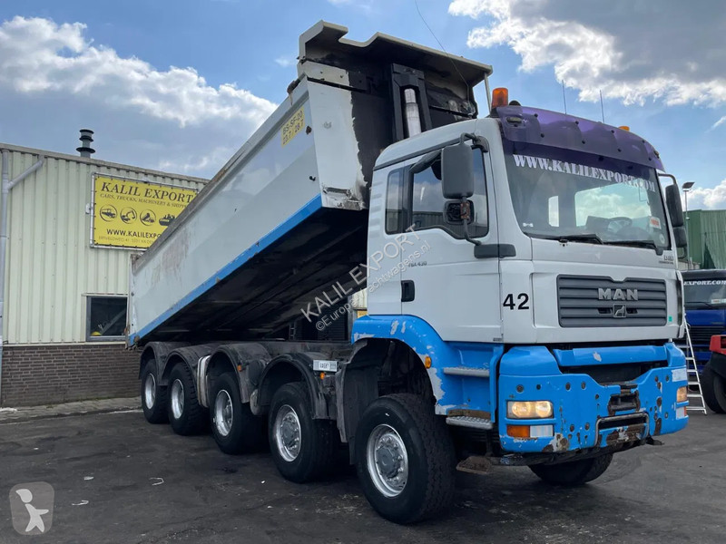 Camión MAN 50.430 Kipper 10x8 Big Axle's Manuel...