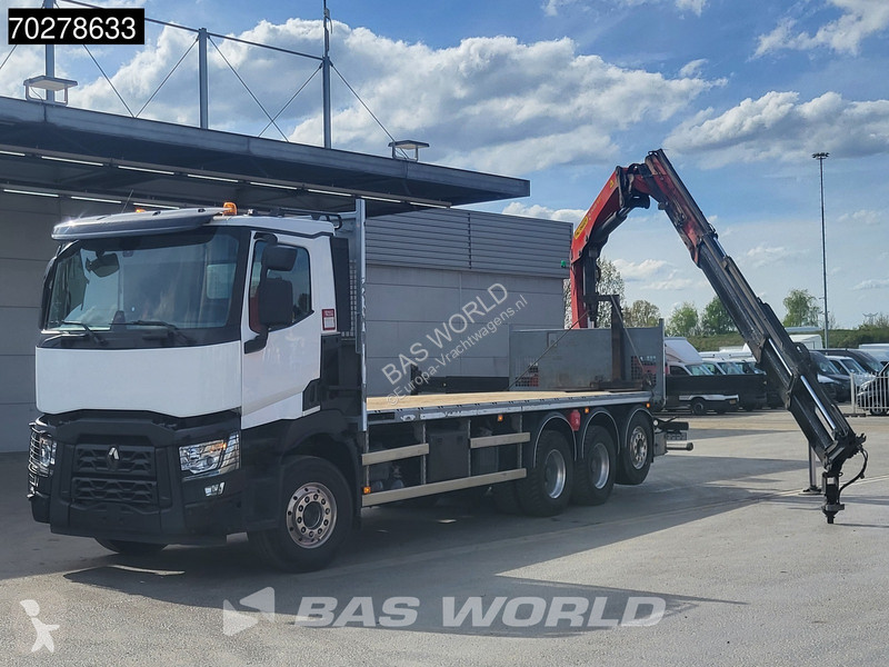 Lastbil Renault C 480 8X4 Palfinger PK24.001...