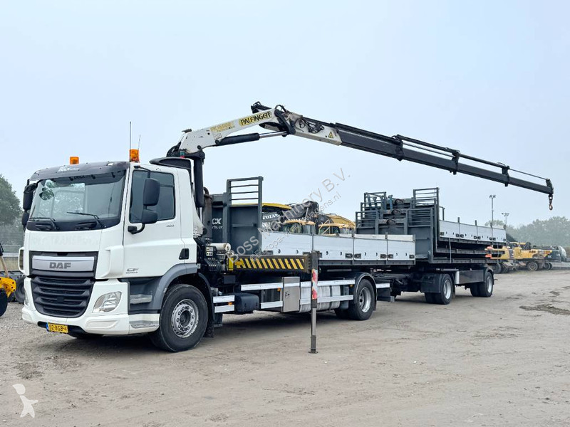 Camion DAF 400 + 17m Palfinger Crane / kran +...
