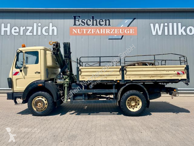Camion Mercedes 4x4 Allrad Pritsche | HIAB...