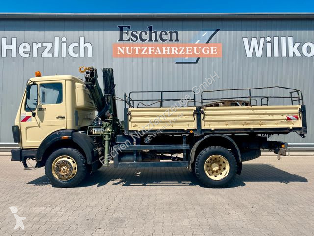Camion Mercedes 4x4 Allrad Pritsche | HIAB...