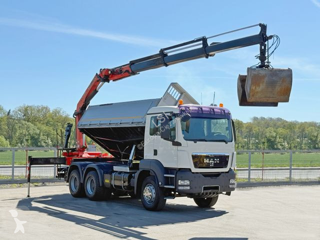 Kamion MAN 33.360*KIPPER 4,95 m *PK 15002 * 6x4