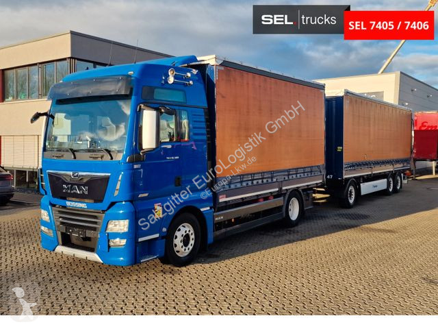 Camion remorque MAN 18.580 4X2 LL/...