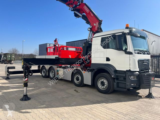Camion MAN MAN 8x4 mit F1150RA.2.28 L616 Winde,...