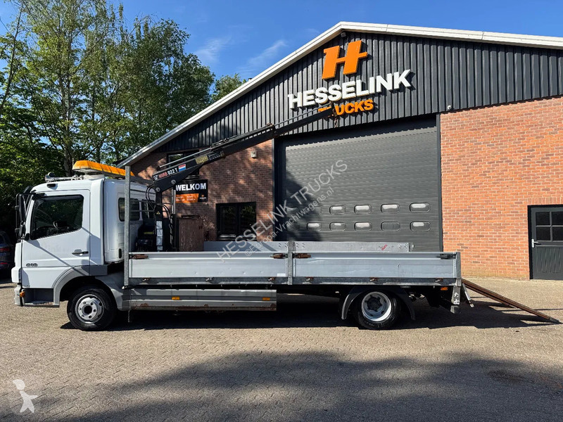 Kamion Mercedes 818 Machinery transporter +...