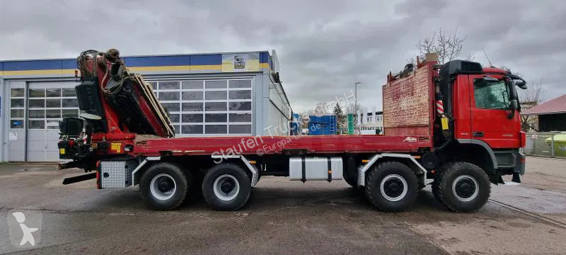 Camion Mercedes 8X8 FASSI 660 EINZELBER SEILWINDE