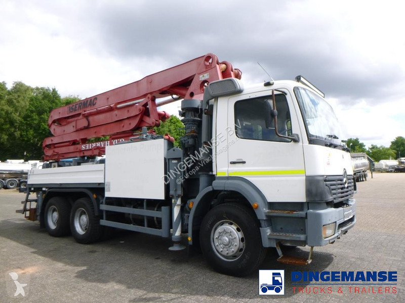 Camion Mercedes 6x4 Sermac SCL120 concrete pump