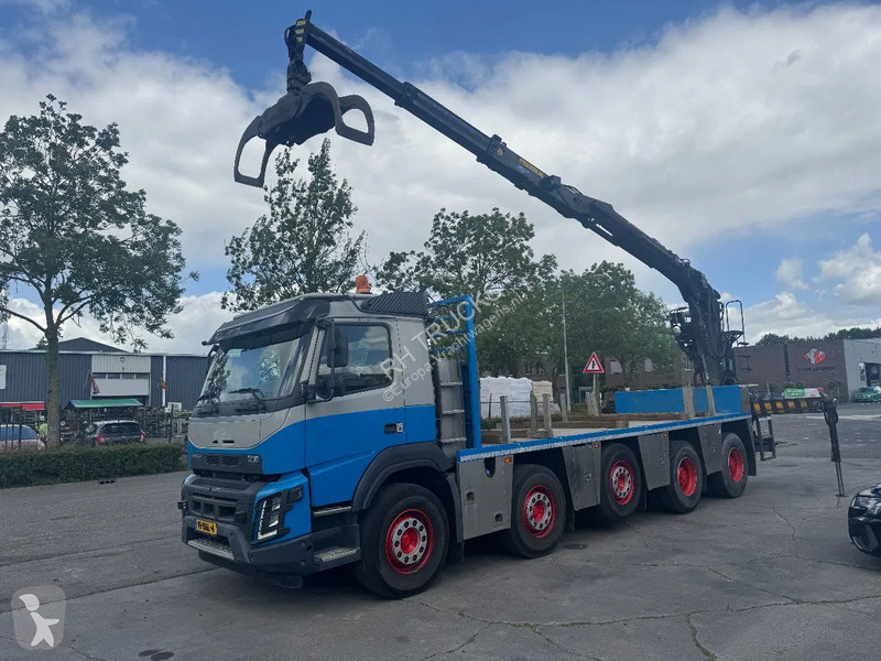 Lastbil Volvo FMX 460 10X4 HIAB J2640ZT +...
