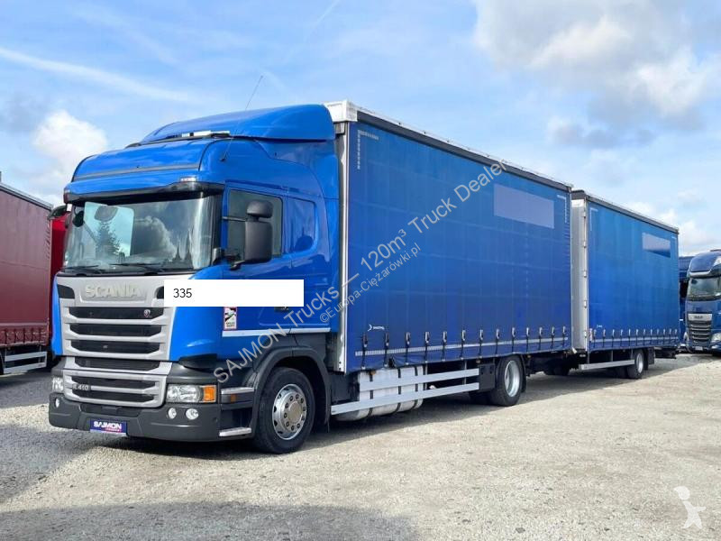 Camion remorque Scania R410 / ZESTAW TANDEM 120...