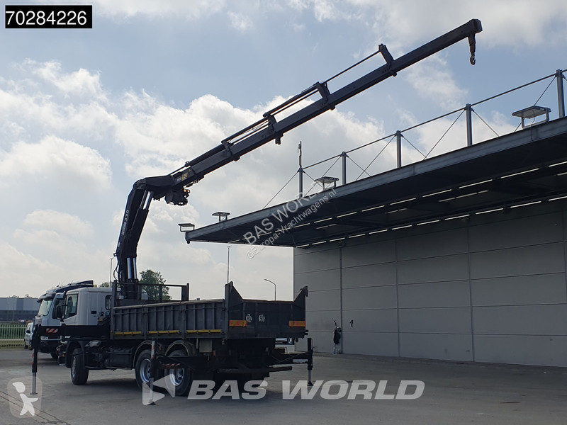 Kamion Scania P94 6X4 Hiab 330-4 Kran Crane 9m3...