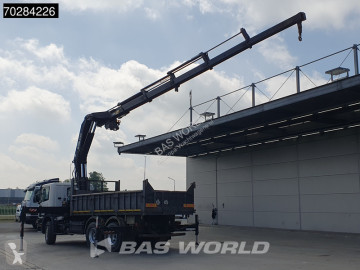 Camion Scania K94 P94 6X4 Hiab 330-4 Kran Crane 9m3 tipper Manual Steelsuspension Euro 3