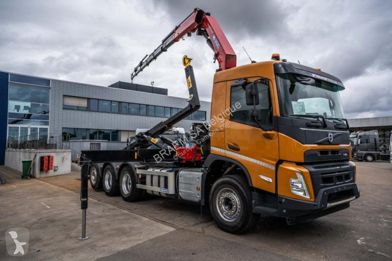 Camion Volvo 430-8x4+HMF 2820/6xhydr.