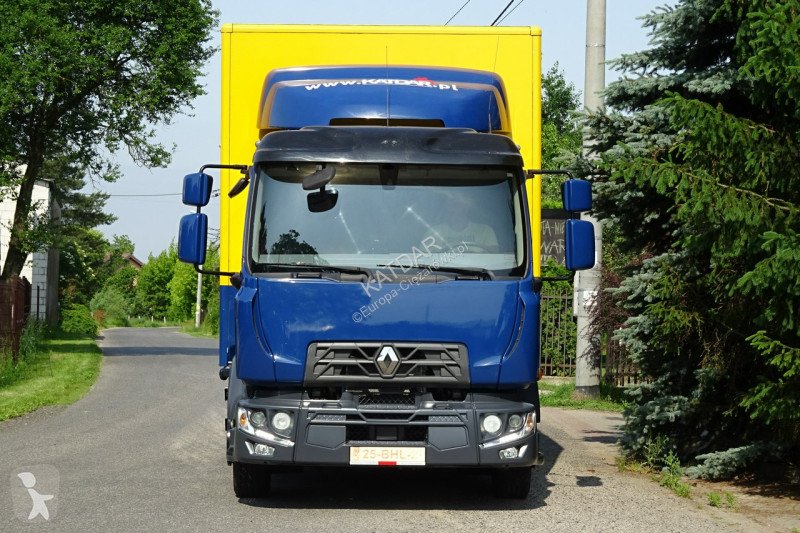 Camion Renault D12 Euro 6 kontener 18p z windą...