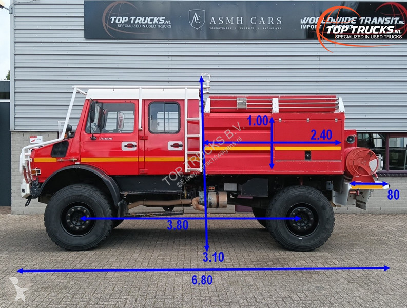 Kamion Mercedes U 5000 4x4 - (type 437.4) 4000...