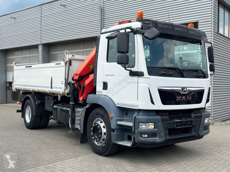 Kamion MAN TG-M 18.340 4x2 2-Achs Kipper Kran...