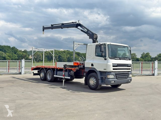Lastbil DAF 85380*ABSCHLEPPWAGEN 7,20m+ HIAB...