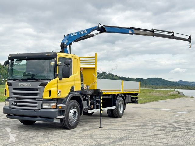 Camión Scania 270 * FASSI F110A.23 + FUNK *...