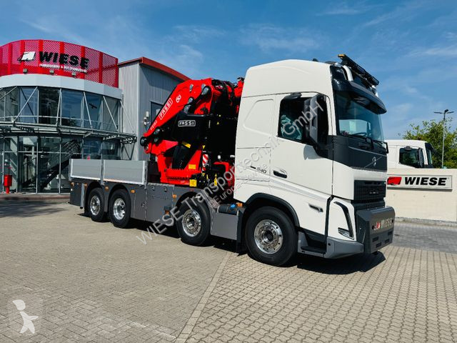 Camion Volvo FH 540 mit Fassi F2150RAL Fly Jib...