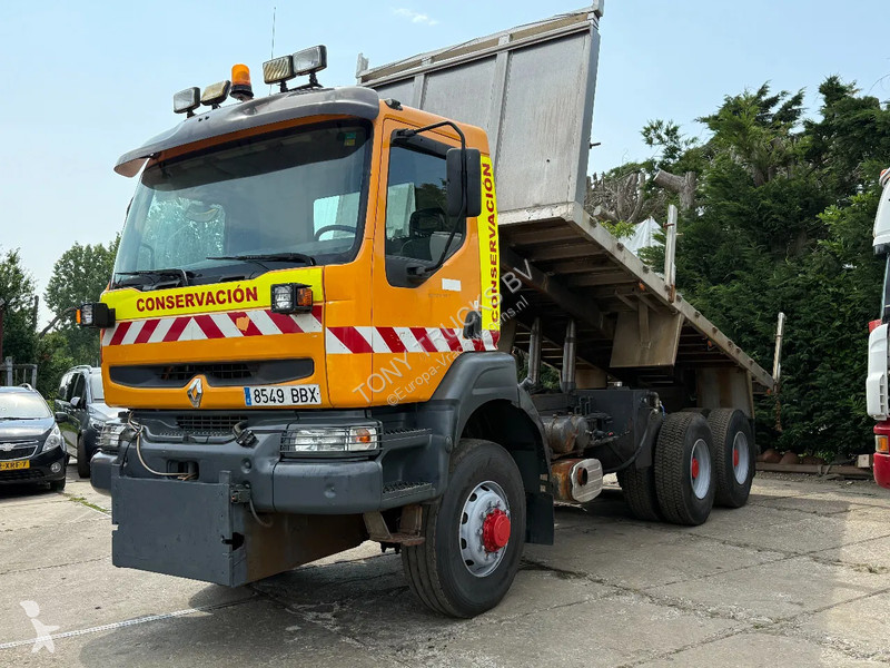 Camion Renault 400 6X6 Tipper Spring/spring ZF...