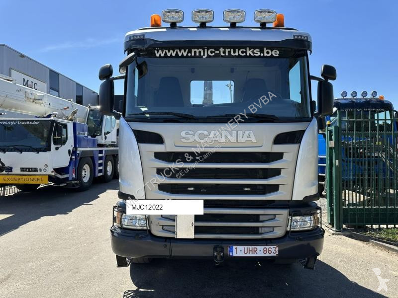 Camión Scania G450 6x4 HAAKSYSTEEM AJK 20T -...