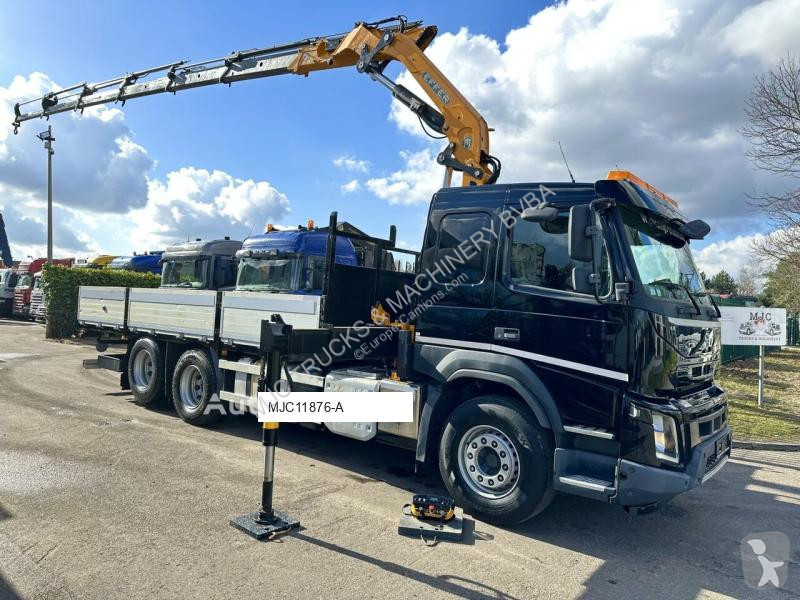 Camion Volvo FMX 370 6x2 PRITSCHE 6M35 + KRAN...