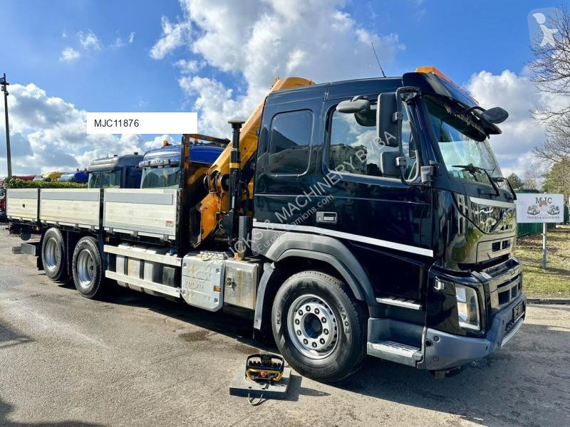 Camion Volvo FMX 370 6x2 PLATFORM 6M35 + CRANE...