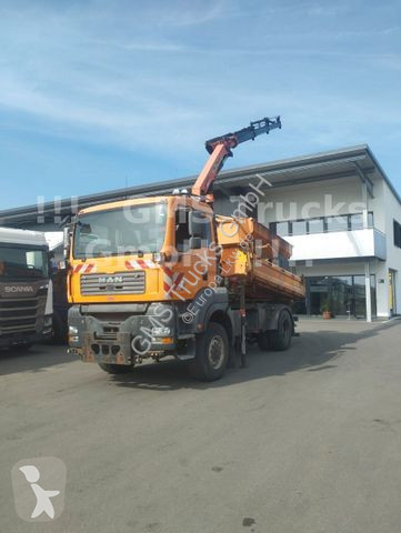 Lastbil MAN 18.360 / 4X4 Allrad/Palfinger Kran/...