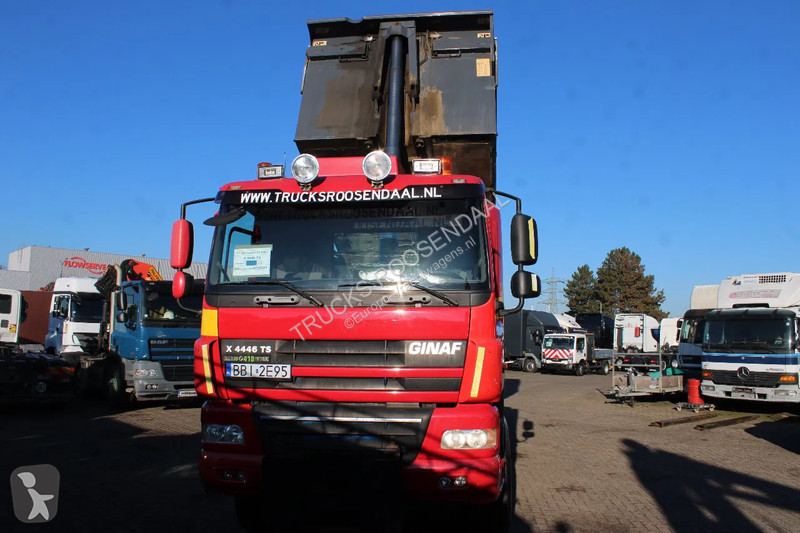 Kamion Ginaf X 4446 TS + EURO 5 + TIPPER + 8X8