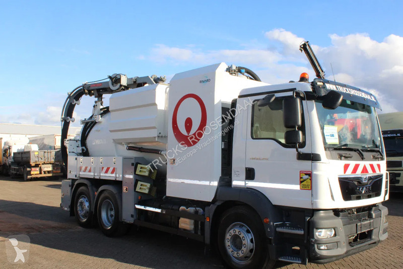 Camion MAN 26.340 + RIVARD 11.8M3 + PUMP + EURO 6