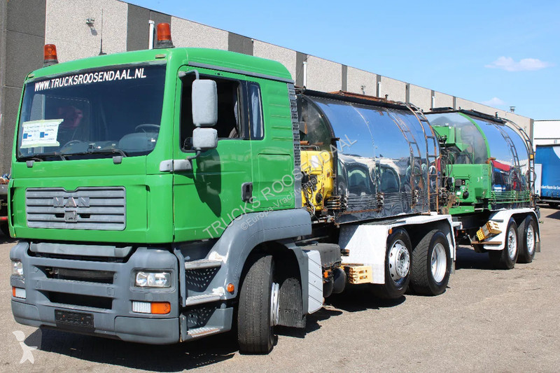 Camion MAN 26.310 + LINDHOFF EN LINNE 6M3 +...