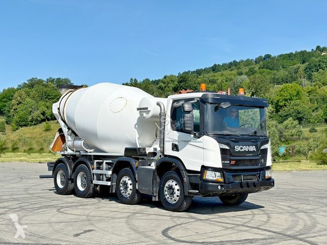 Camión Scania 450 * Betonmischer * 8x4 * TOZUSTAND