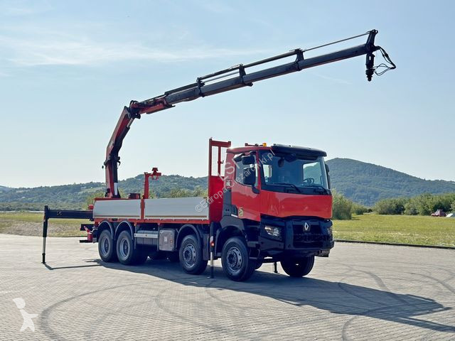 Camion Renault K 430 * PK 22 - EH C+ FUNK * 8x4