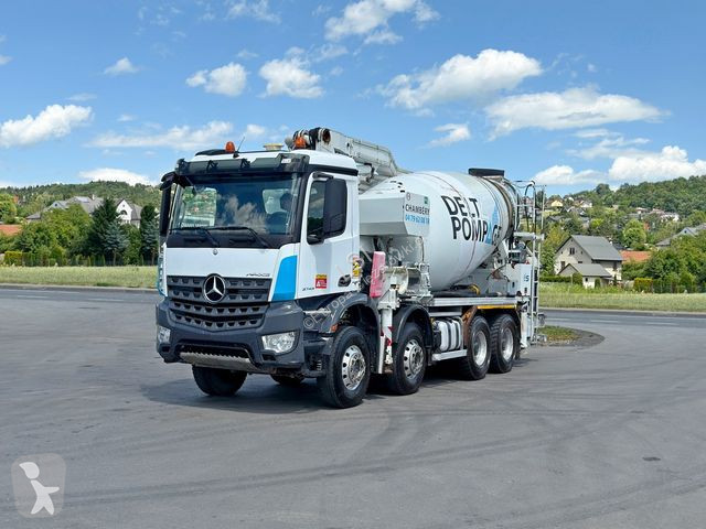 Camion Mercedes AROCS 3743 * Betonpumpe + UNK *...