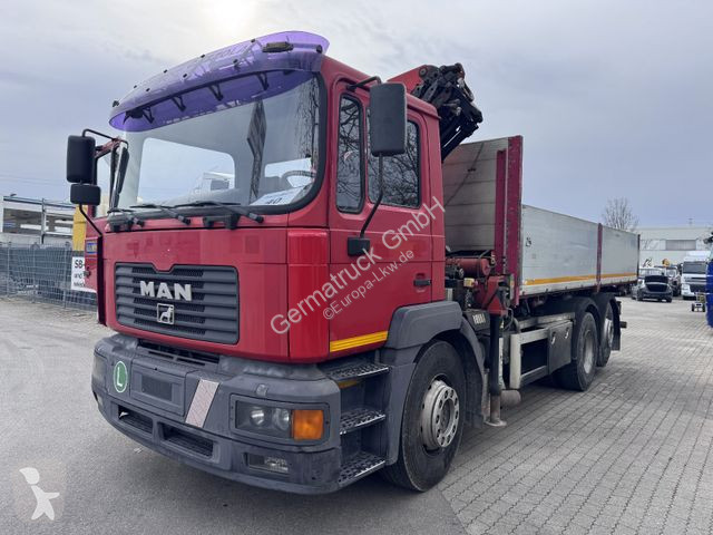 Camion MAN F2000 Kipper mit Palfinger PK 11001 B