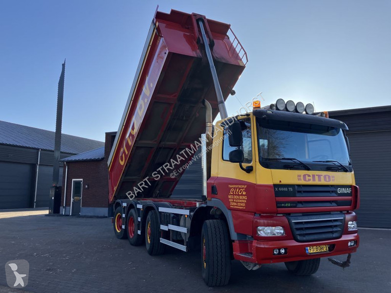 Vrachtwagen Ginaf X 4446TS 8x8 kipper Euro 5...