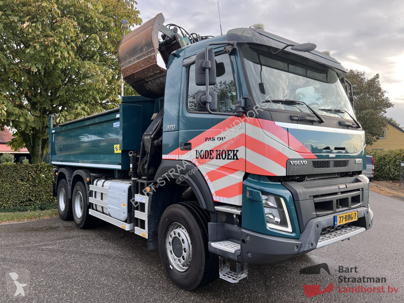 شاحنة Volvo FMX 370 2 STUKS 6x6 Euro 6 met 2...