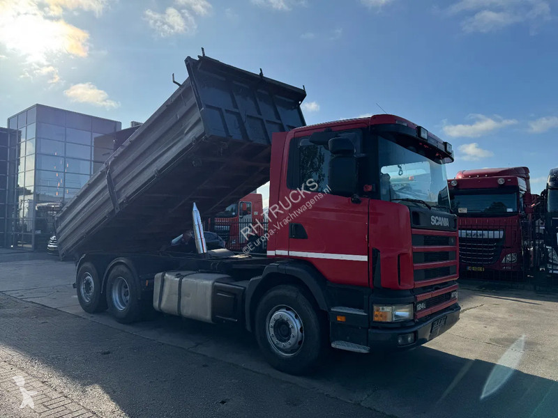 Camion Scania R124-470 6X2 KIPPER EURO 3