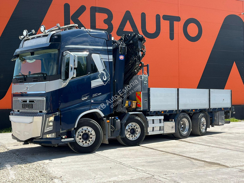 Lastbil Volvo 650 8x2*6 HMF 6020K-RC + JIB /...