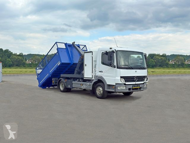 Camion Mercedes 815 * Abrollkipper + CONTAINER...